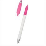 White with Fuchsia Stylus Tip and Highlighter